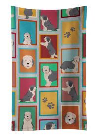 Lots of Old English Sheepdog Kitchen Towel Dish Cloths Guest Hand Towel Decorative Bathroom Towel for Face,Tea, Dishcloth, Kitchen and Bath
