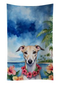 Whippet Luau Kitchen Towel Dish Cloths Guest Hand Towel Decorative Bathroom Towel for Face,Tea, Dishcloth, Kitchen and Bath