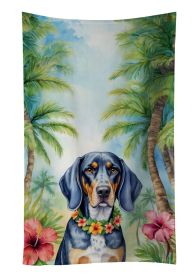 Bluetick Coonhound Luau Kitchen Towel Dish Cloths Guest Hand Towel Decorative Bathroom Towel for Face,Tea, Dishcloth, Kitchen and Bath